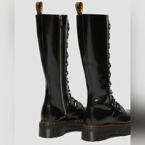 Dr. Martens 1B60 Britain XL leather knee-high platform boots. Size 7 - Picture 3 of 14